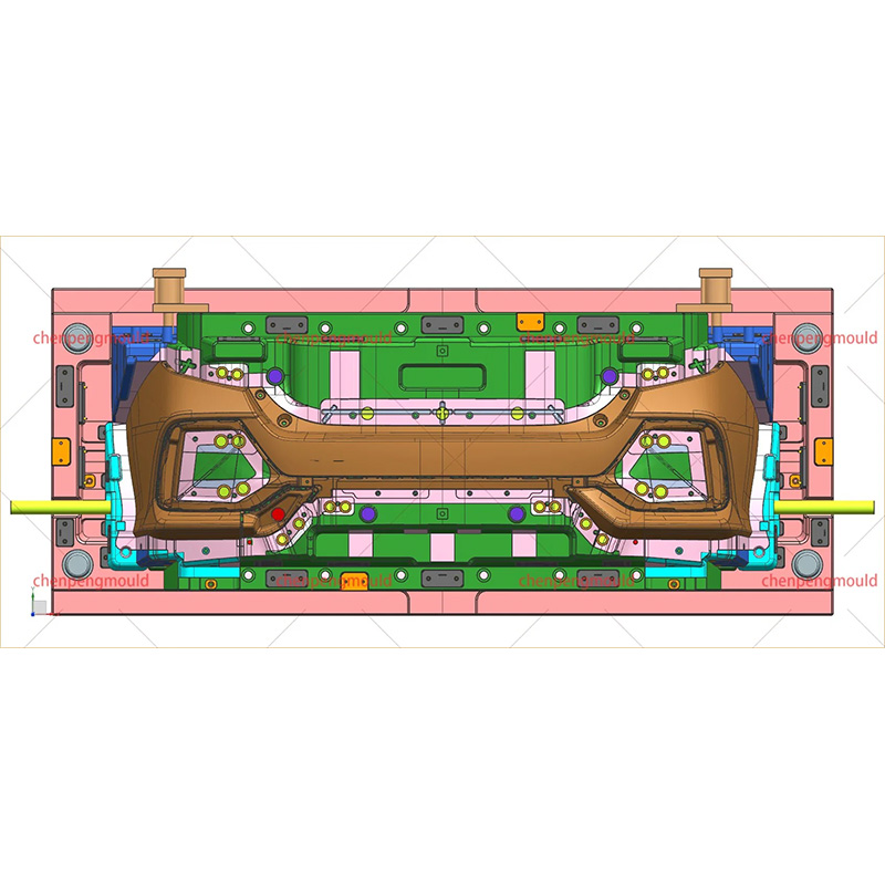 Two Type of Honda Civic Auto Rear Bumper Mould