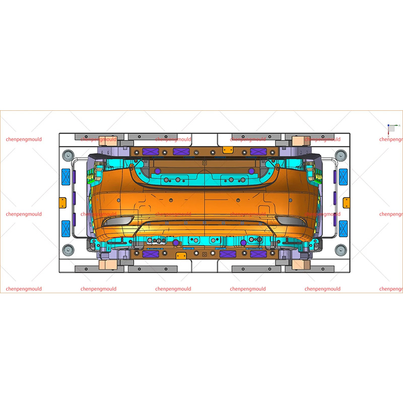 New Energy Automobile Front/Rear Bumper Mould for Dong Feng Aeolus